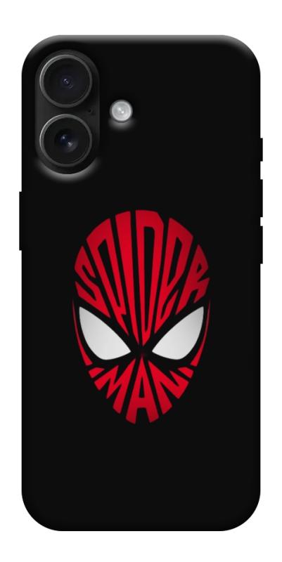 Чехол itsPrint Spider face для Apple iPhone 17 (6.3"), детские, купить оптом с доставкой
