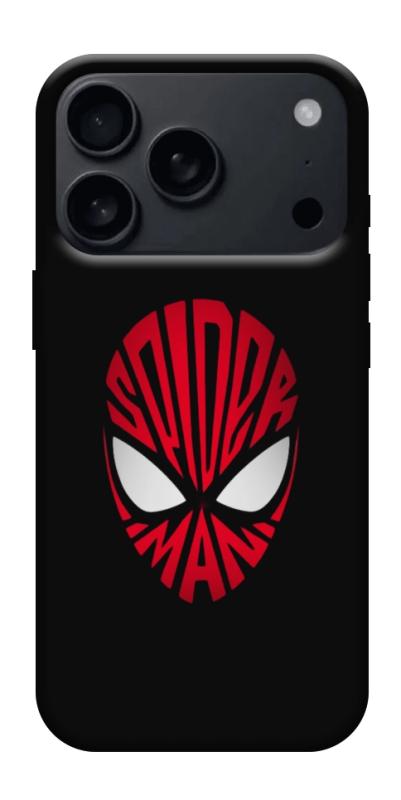 Чехол itsPrint Spider face для Apple iPhone 17 Pro (6.3"), детские, купить оптом с доставкой