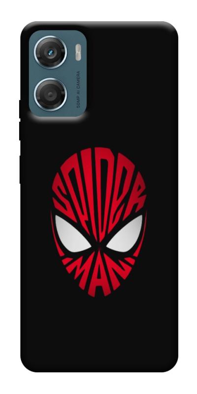 Чехол itsPrint Spider face для Motorola Moto G06, детские, купить оптом с доставкой