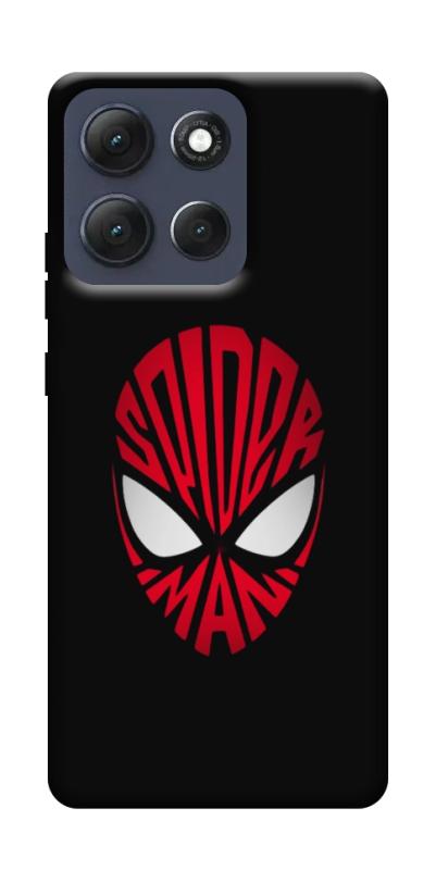 Чехол itsPrint Spider face для Motorola Moto G86 Power, детские, купить оптом с доставкой