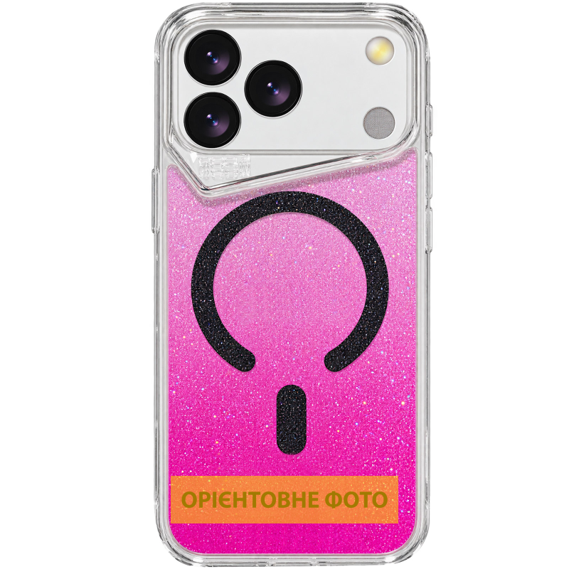 Чохол TPU+PC Gear4 Crystal Palace Shine with Magnetic Fit для Apple iPhone 15 Pro (6.1"), Pink, TPU+PC, купити оптом з доставкою
