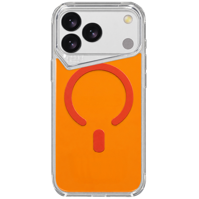 Чохол TPU+PC Gear4 Crystal Palace Shine with Magnetic Fit для Apple iPhone 17 Pro Max / 18 Pro Max, Orange, TPU+PC, купити оптом з доставкою