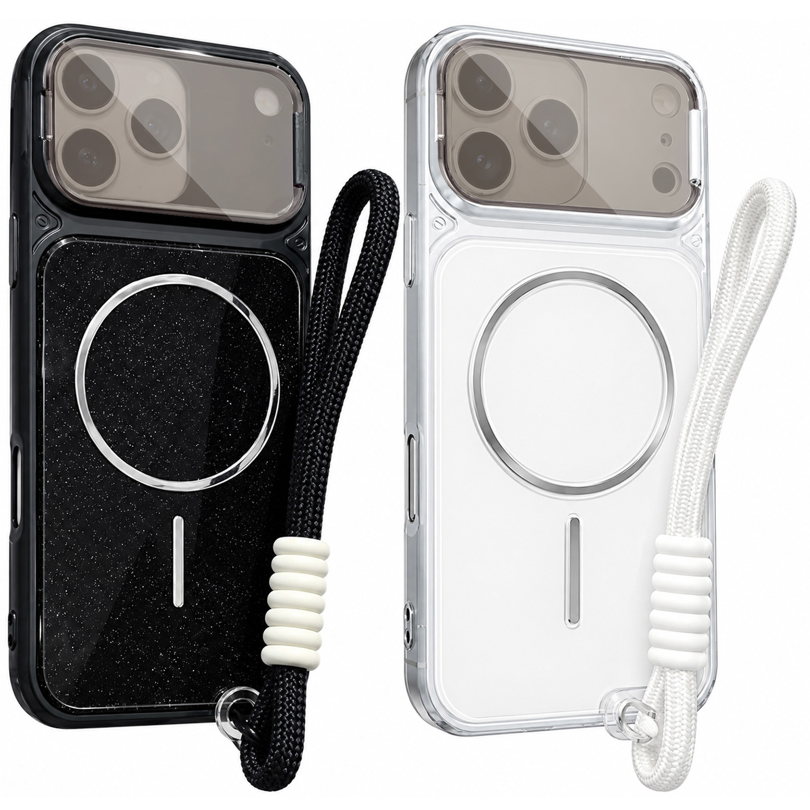 Чехол TPU+PC Pacific with Magnetic Fit and straps для Apple iPhone 17 Pro Max / 18 Pro Max (6.9"), TPU+PC, купить оптом с доставкой