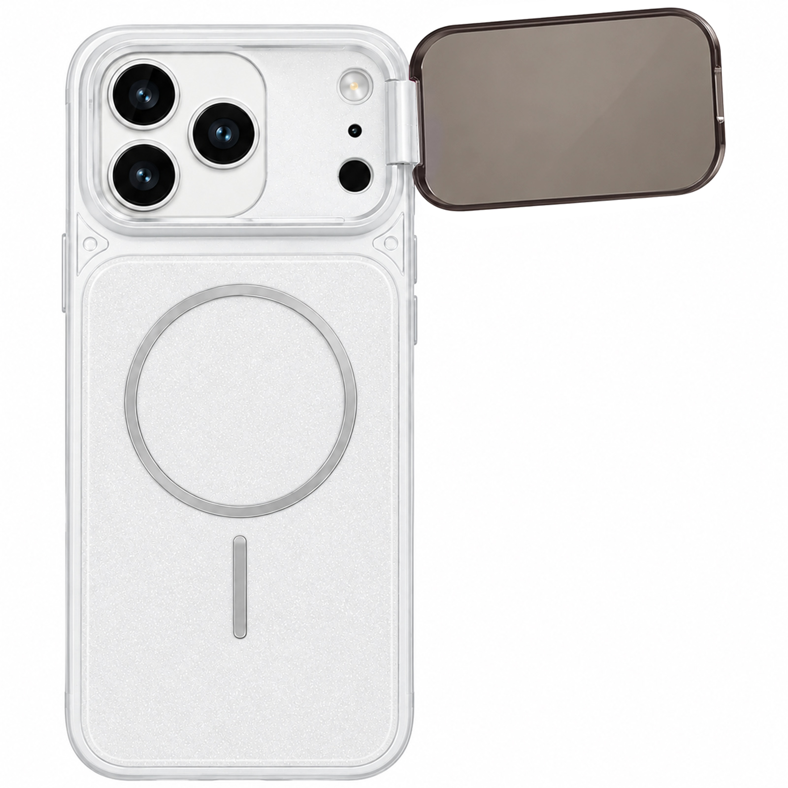 Чехол TPU+PC Pacific with Magnetic Fit and straps для Apple iPhone 17 Pro Max / 18 Pro Max (6.9"), White 1, TPU+PC, купить оптом с доставкой