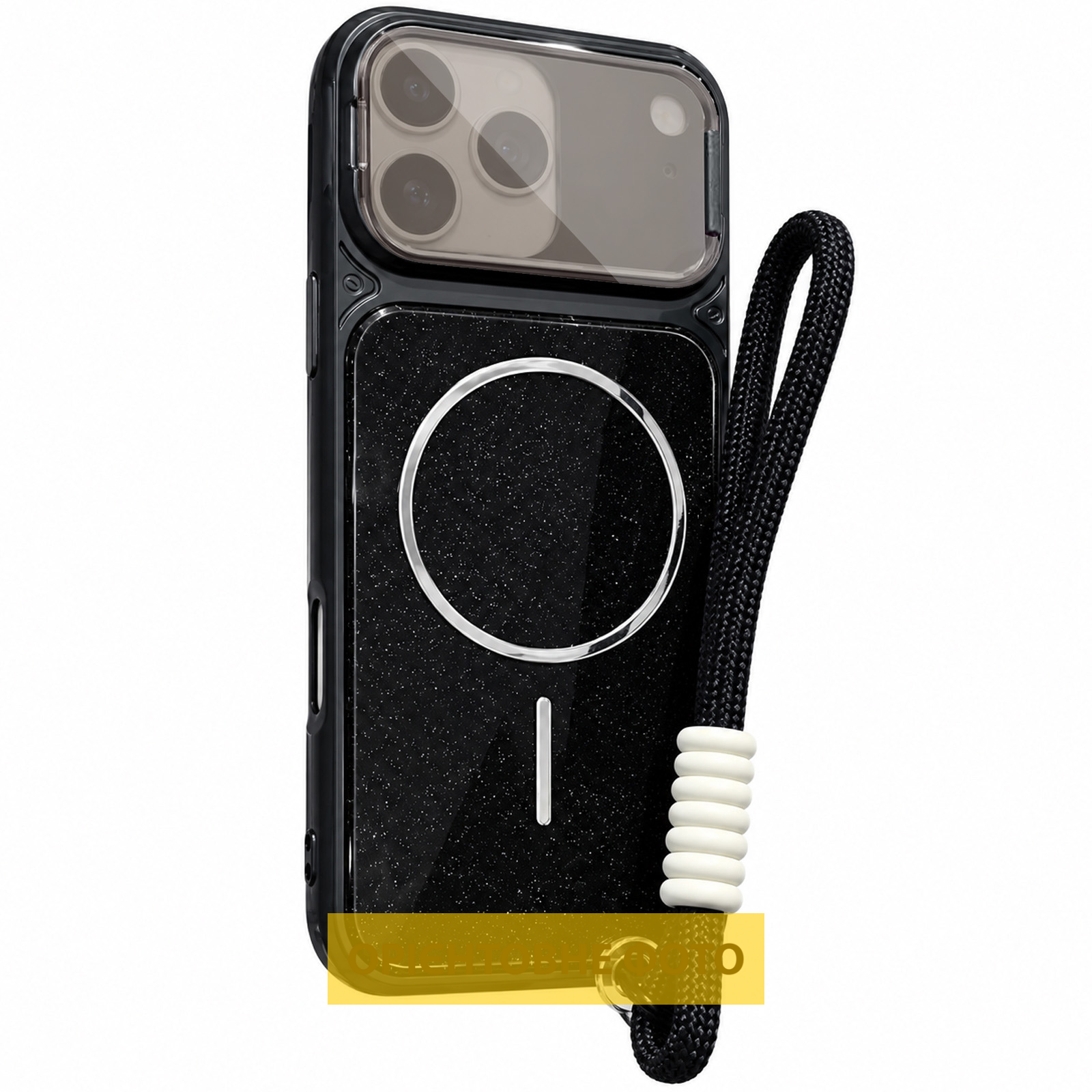 Чехол TPU+PC Pacific with Magnetic Fit and straps для Samsung Galaxy S26+, Black, TPU+PC, купить оптом с доставкой