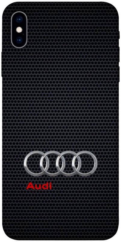 Чехол itsPrint Audi logo для Apple iPhone X (5.8"), авто, купить оптом с доставкой