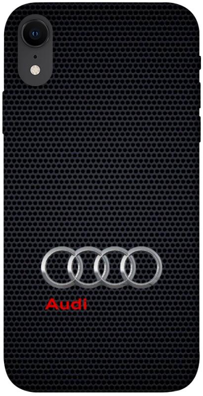 Чехол itsPrint Audi logo для Apple iPhone XR (6.1"), авто, купить оптом с доставкой