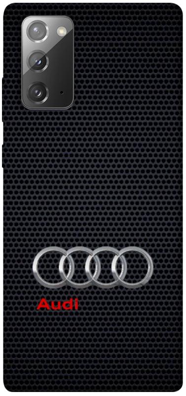 Чехол itsPrint Audi logo для Samsung Galaxy Note 20, авто, купить оптом с доставкой