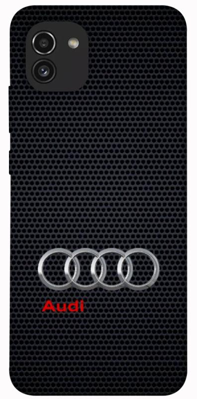 Чехол itsPrint Audi logo для Samsung Galaxy A03, авто, купить оптом с доставкой