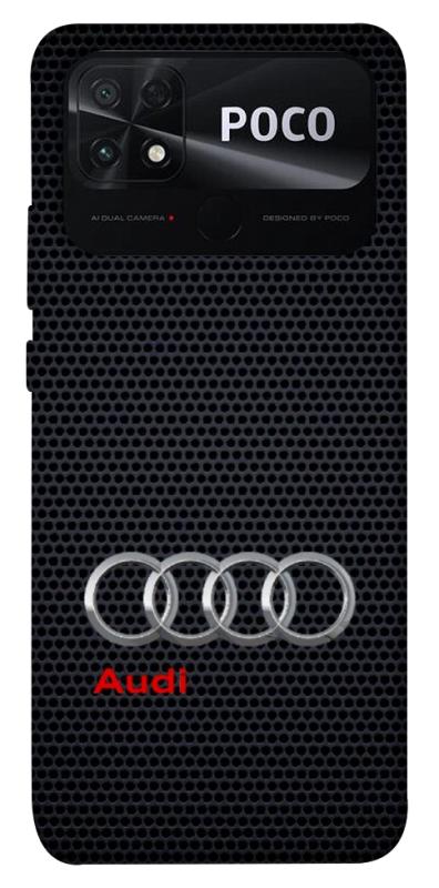 Чехол itsPrint Audi logo для Xiaomi Poco C40, авто, купить оптом с доставкой