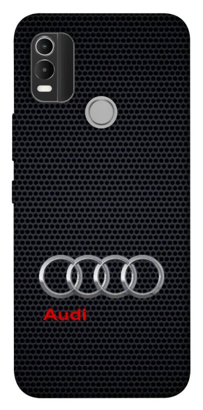 Чехол itsPrint Audi logo для Nokia C21 Plus, авто, купить оптом с доставкой