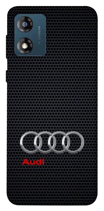 Чехол itsPrint Audi logo для Motorola Moto E13, авто, купить оптом с доставкой