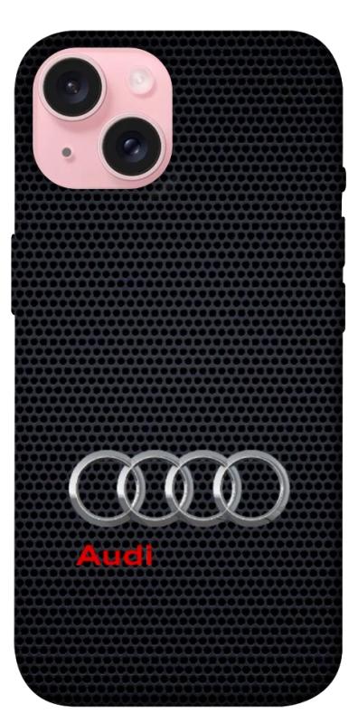 Чехол itsPrint Audi logo для Apple iPhone 15 (6.1"), авто, купить оптом с доставкой