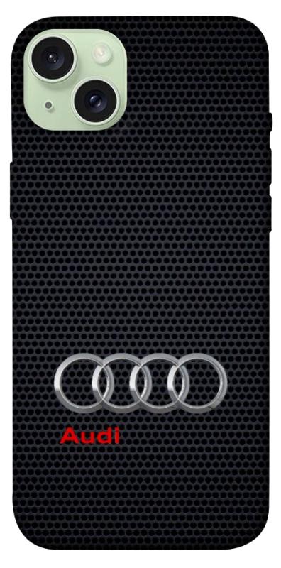 Чехол itsPrint Audi logo для Apple iPhone 15 Plus (6.7"), авто, купить оптом с доставкой