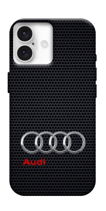 Чехол itsPrint Audi logo для Apple iPhone 16 (6.1"), авто, купить оптом с доставкой