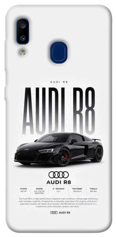 Чехол itsPrint Audi car для Samsung Galaxy A20 / A30, авто, купить оптом с доставкой