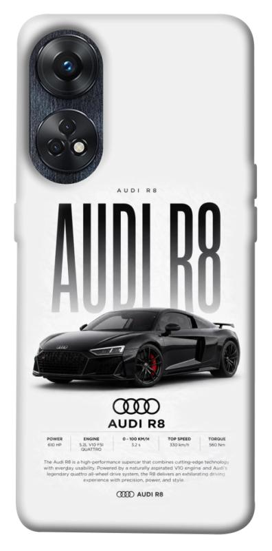 Чехол itsPrint Audi car для Oppo Reno 8 T 4G, авто, купить оптом с доставкой