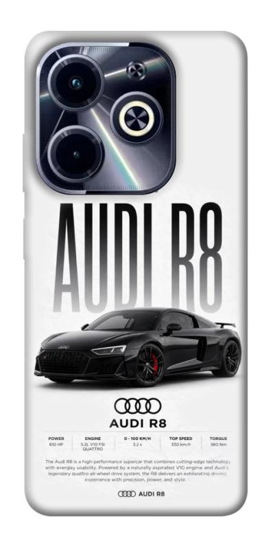 Чехол itsPrint Audi car для Infinix Hot 40i, авто, купить оптом с доставкой