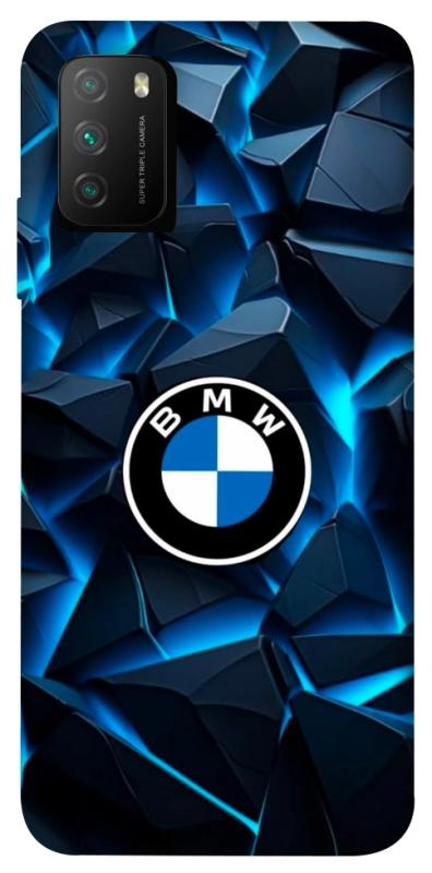 Чехол itsPrint BMW logo для Xiaomi Poco M3, авто, купить оптом с доставкой
