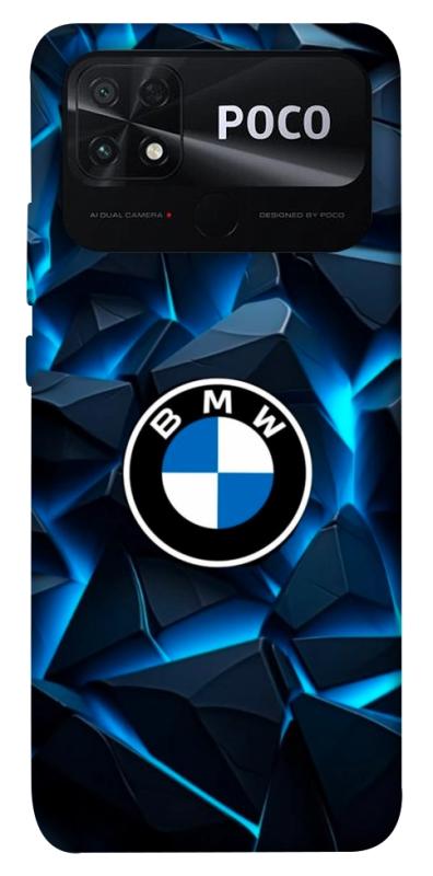 Чехол itsPrint BMW logo для Xiaomi Poco C40, авто, купить оптом с доставкой