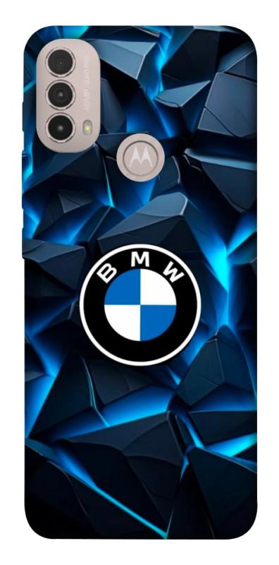 Чехол itsPrint BMW logo для Motorola Moto E40, авто, купить оптом с доставкой