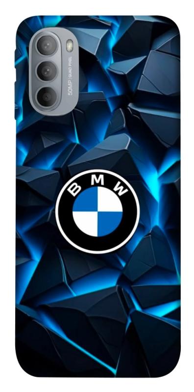 Чехол itsPrint BMW logo для Motorola Moto G31, авто, купить оптом с доставкой
