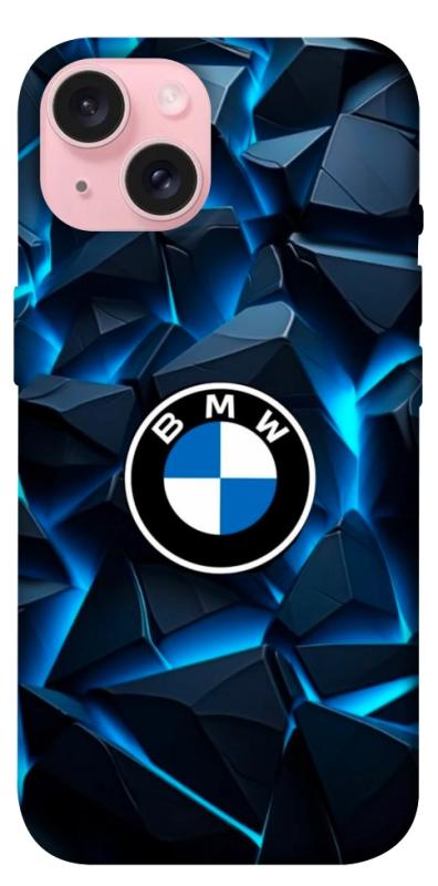 Чехол itsPrint BMW logo для Apple iPhone 15 (6.1"), авто, купить оптом с доставкой