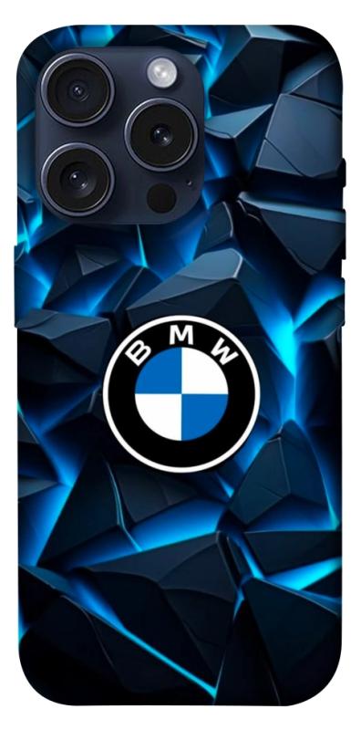 Чохол itsPrint BMW logo для Apple iPhone 15 Pro (6.1"), авто, купити оптом з доставкою