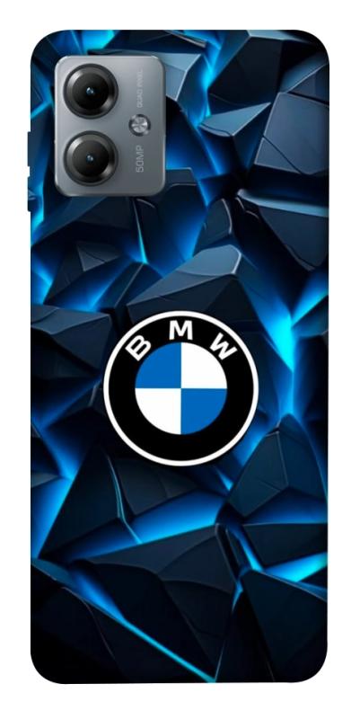 Чохол itsPrint BMW logo для Motorola Moto G14, авто, купити оптом з доставкою
