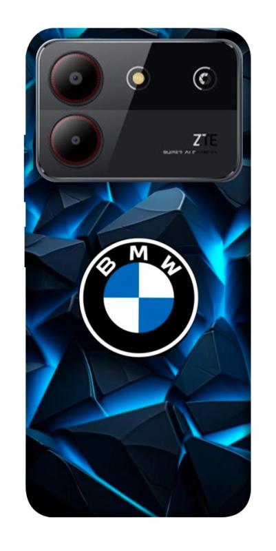 Чехол itsPrint BMW logo для ZTE Blade A54 4G, авто, купить оптом с доставкой
