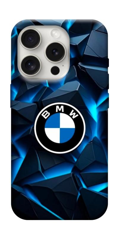 Чехол itsPrint BMW logo для Apple iPhone 16 Pro (6.3"), авто, купить оптом с доставкой