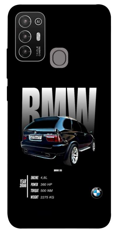 Чехол itsPrint Car X5 для ZTE Blade A52, авто, купить оптом с доставкой