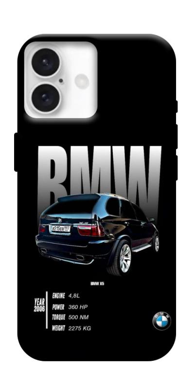 Чехол itsPrint Car X5 для Apple iPhone 16 Plus (6.7"), авто, купить оптом с доставкой