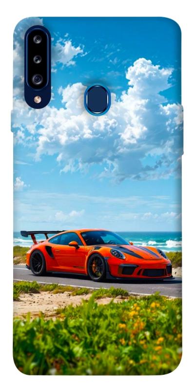 Чехол itsPrint Car in nature для Samsung Galaxy A20s, авто, купить оптом с доставкой