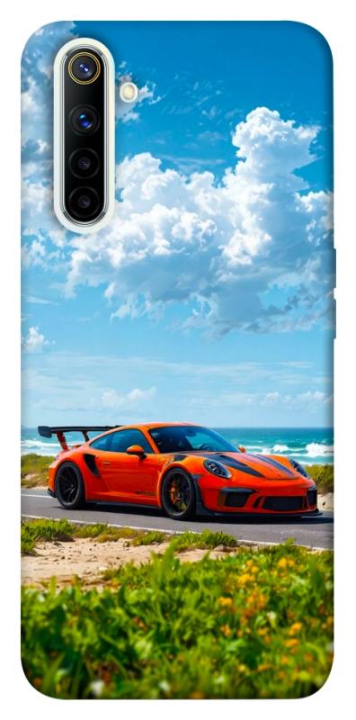 Чехол itsPrint Car in nature для Realme 6, авто, купить оптом с доставкой