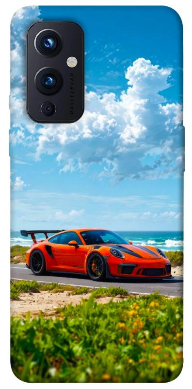Чехол itsPrint Car in nature для OnePlus 9, авто, купить оптом с доставкой