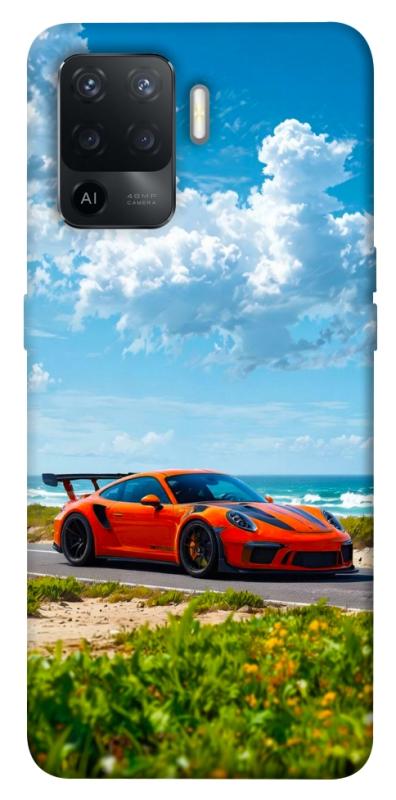 Чехол itsPrint Car in nature для Oppo Reno 5 Lite, авто, купить оптом с доставкой