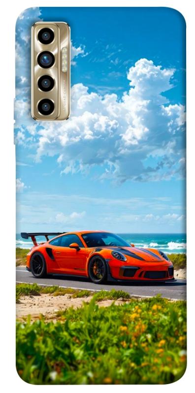 Чохол itsPrint Car in nature для TECNO Camon 17P, авто, купити оптом з доставкою