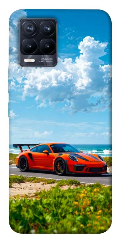 Чохол itsPrint Car in nature для Realme 8, авто, купити оптом з доставкою