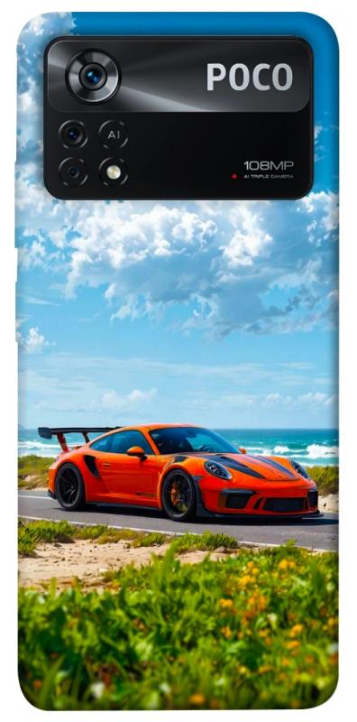 Чехол itsPrint Car in nature для Xiaomi Poco X4 Pro 5G, авто, купить оптом с доставкой