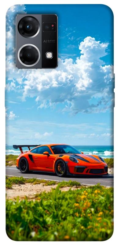 Чохол itsPrint Car in nature для Oppo Reno 7 4G, авто, купити оптом з доставкою