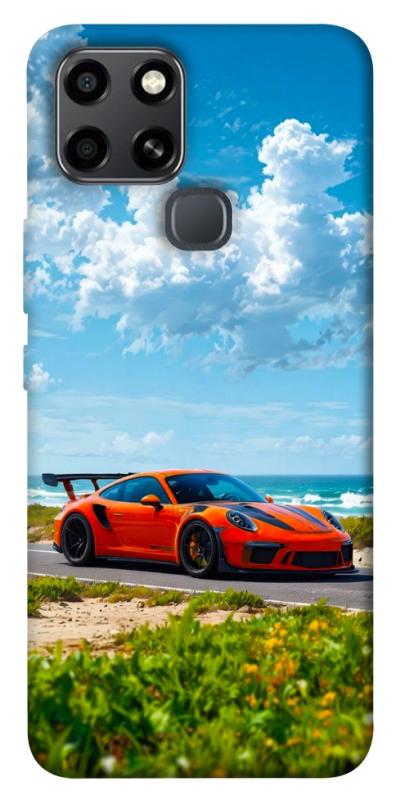 Чехол itsPrint Car in nature для Infinix Smart 6, авто, купить оптом с доставкой