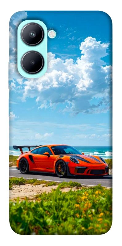Чохол itsPrint Car in nature для Realme C33, авто, купити оптом з доставкою
