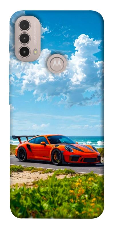 Чохол itsPrint Car in nature для Motorola Moto E40, авто, купити оптом з доставкою