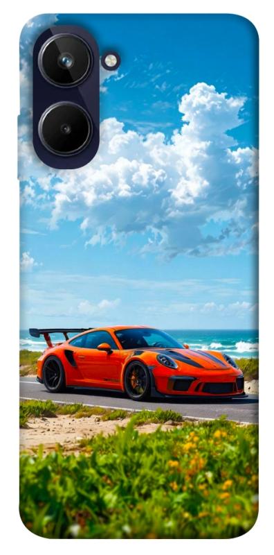 Чехол itsPrint Car in nature для Realme 10 4G, авто, купить оптом с доставкой