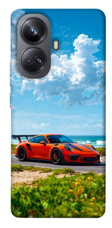 Чохол itsPrint Car in nature для Realme 10 Pro+, авто, купити оптом з доставкою