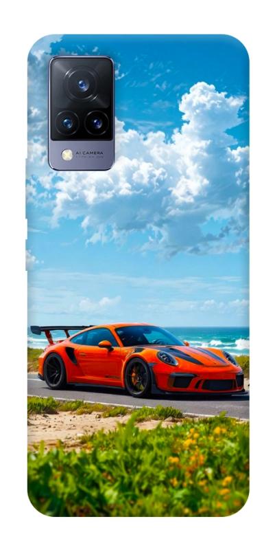 Чохол itsPrint Car in nature для Vivo V21, авто, купити оптом з доставкою