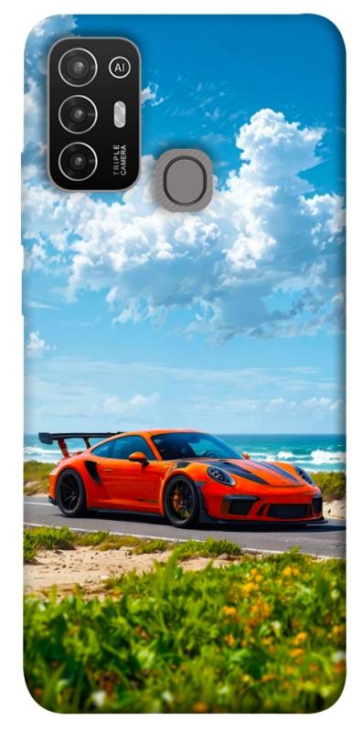 Чехол itsPrint Car in nature для ZTE Blade A52, авто, купить оптом с доставкой