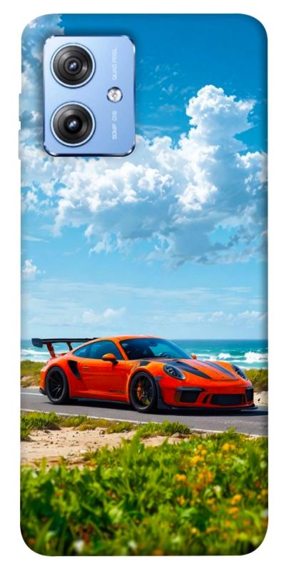 Чехол itsPrint Car in nature для Motorola Moto G84, авто, купить оптом с доставкой