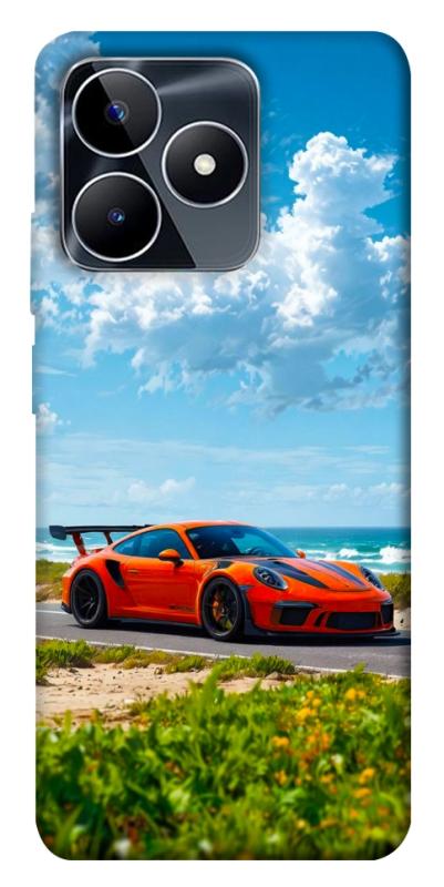 Чехол itsPrint Car in nature для Realme C53, авто, купить оптом с доставкой